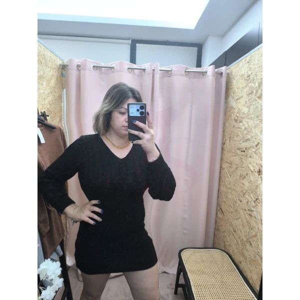 Vestido Malha Grossa - Image 1