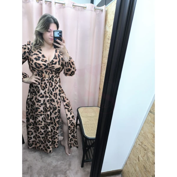 Vestido Wild Charm ( Leopardo ) - Image 2