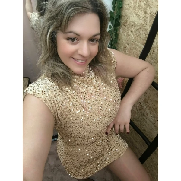 Vestido Glamour Lantejoulas ( Bege) - Image 4