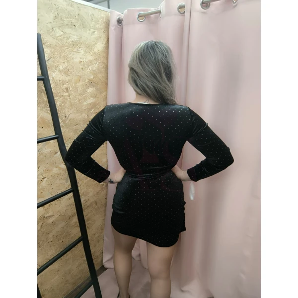Vestido Glow Elegance (Preto) - Image 3