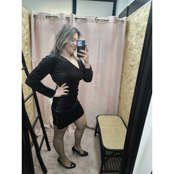 Vestido Glow Elegance (Preto) - Image 6