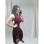 Vestido Com Franjas - Image 2