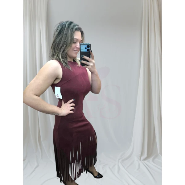 Vestido Com Franjas - Image 2