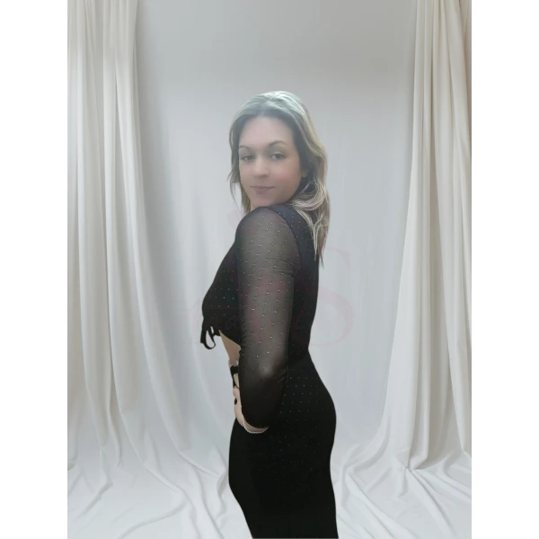 Vestido Preto Elegante - Image 17