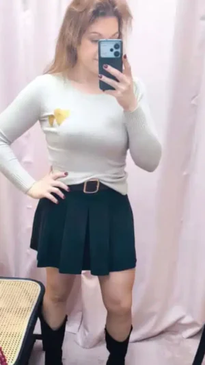 Camisola Feminina Com Corações