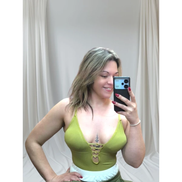 Body decotado com corações - Image 10