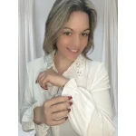 Blusa Pérola Chic ( Branca Tam. L) - Image 10