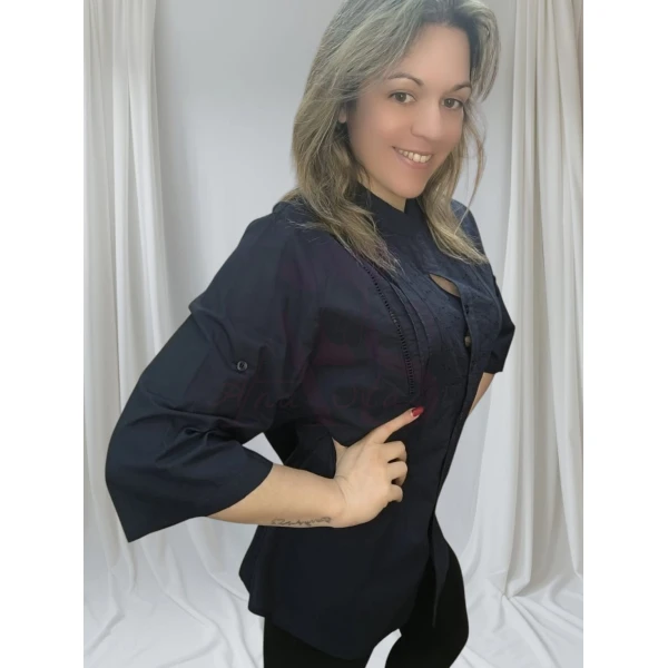 Camisa Com Detalhes Elegantes - Image 8