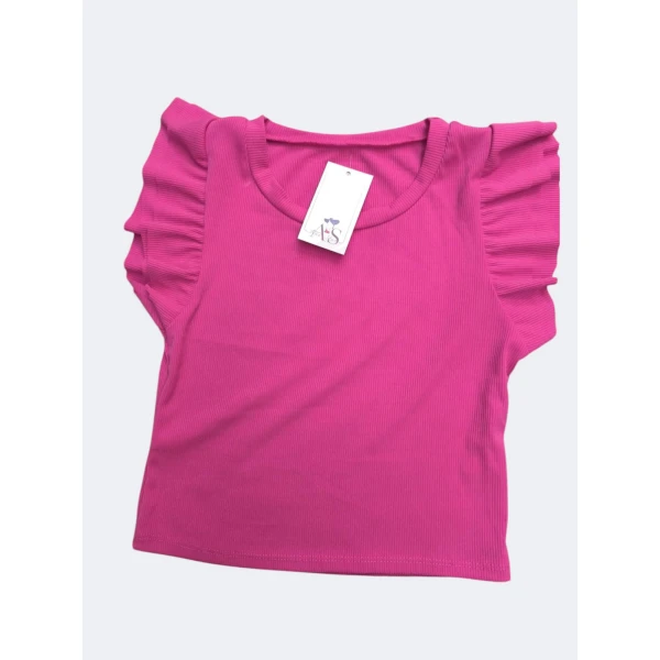 Camisola Lovely Fit em várias cores, com mangas de folhos.
