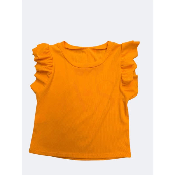Camisola Lovely Fit em várias cores, com mangas de folhos.