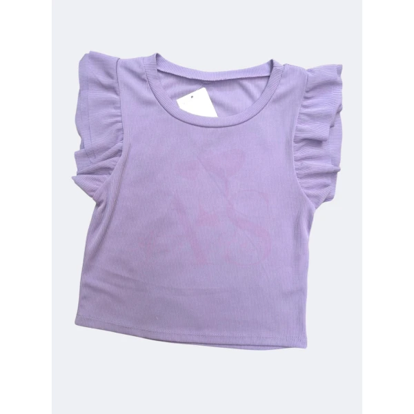 Camisola Lovely Fit em várias cores, com mangas de folhos.