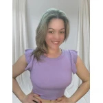 Camisola Lovely Fit em várias cores, com mangas de folhos.