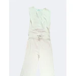 Conjunto elegante Moda Ana em três cores com malha canelada