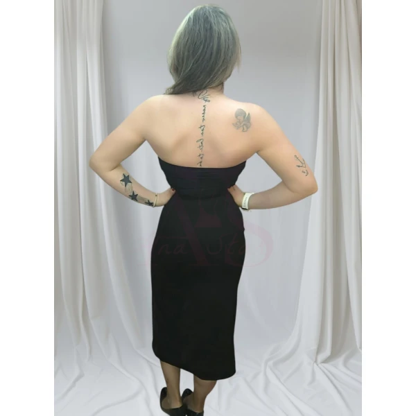 Vestido Sensual Com Abertura Lateral - Image 16