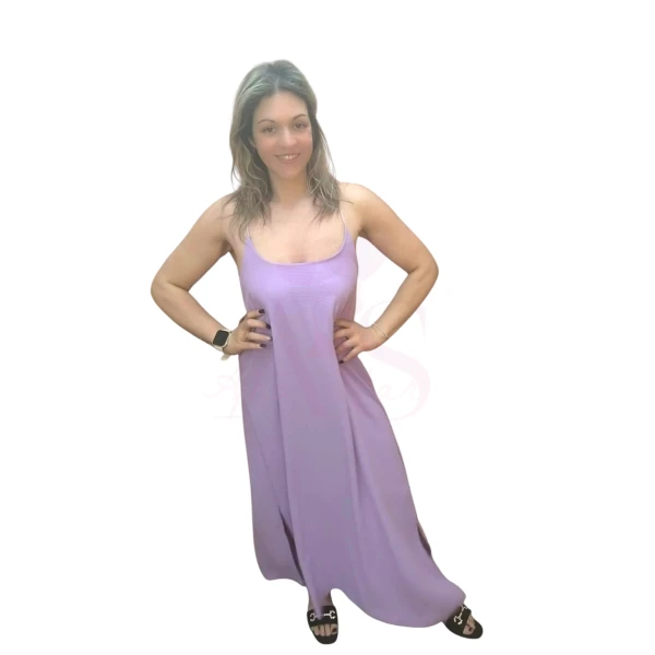 Vestido Longo Fresh & Chic em várias cores vibrantes