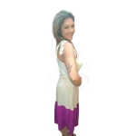 Vestido Bicolor Suave Elegância - Image 3