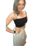 Saia Boho Golden Touch com detalhes dourados