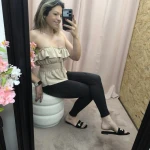 Top Romântico Com Folhos - Image 12
