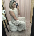Vestido Plissado Elegância Solta - Image 13