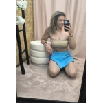 Saia-Calção Elegância Solta em várias cores