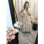Vestido Longo Estilo Boho