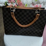 Bolsa Feminina Estilo Elegante com alça de tiracolo castanha