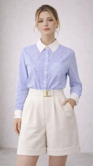 Calções Elegantes Mulher